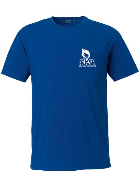 T-shirt Men, Blue - Framåt (liten logo)